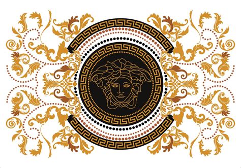 versace border graphic